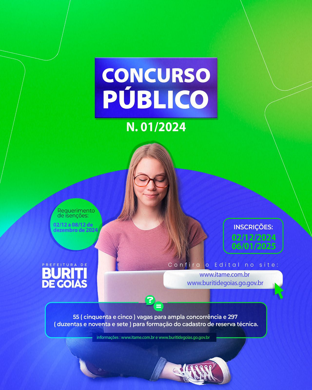 CONCURSO PÚBLICO 001/2024.