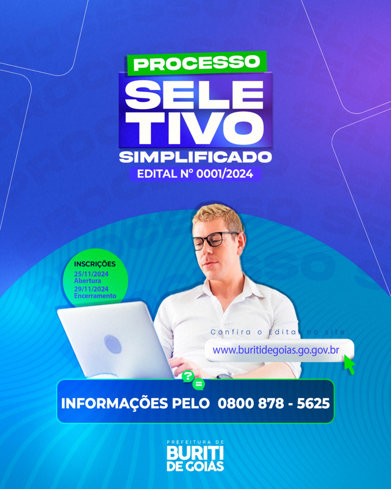 PROCESSO SELETIVO 001/2024